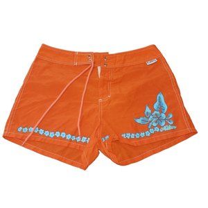 CT277 Ladies Orange Miken Shorts M